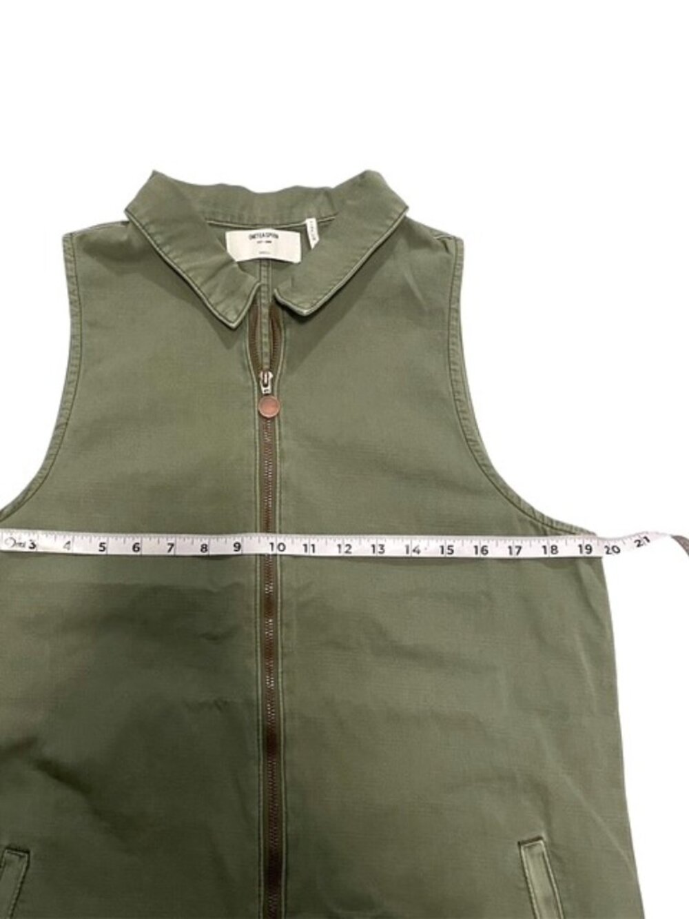 NWT One Teaspoon Braxton Mini Utility Jumpsuit Romper Green Size Small - Picture 15 of 16